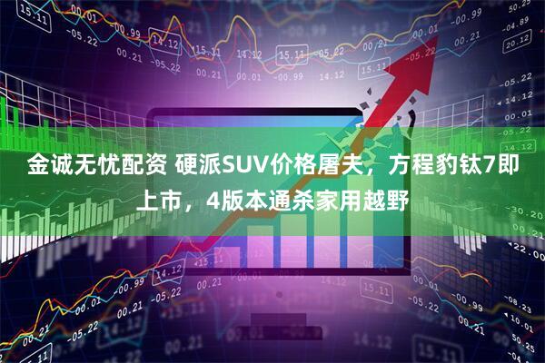 金诚无忧配资 硬派SUV价格屠夫，方程豹钛7即上市，4版本通杀家用越野