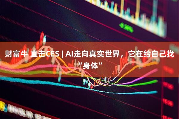 财富牛 直击CES | AI走向真实世界,它在给自己找“身体”